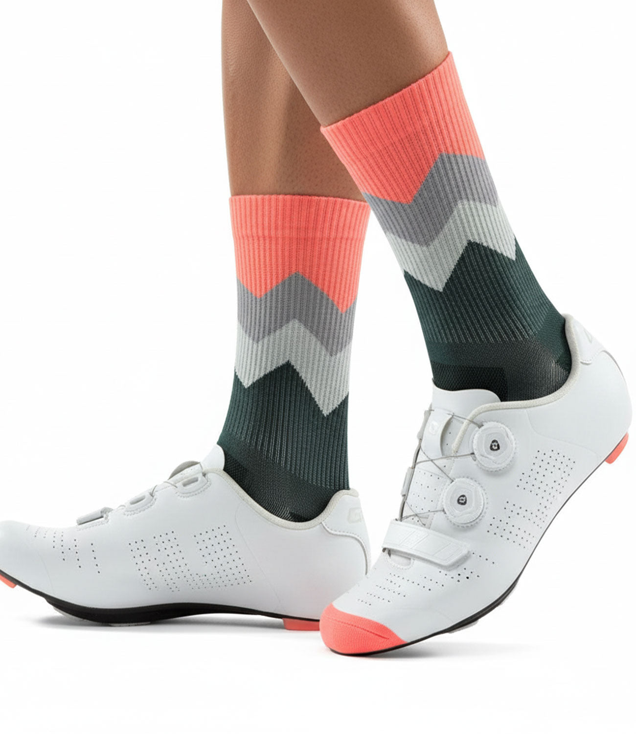 GKRQ Alpine Sunset Cycling Socks
