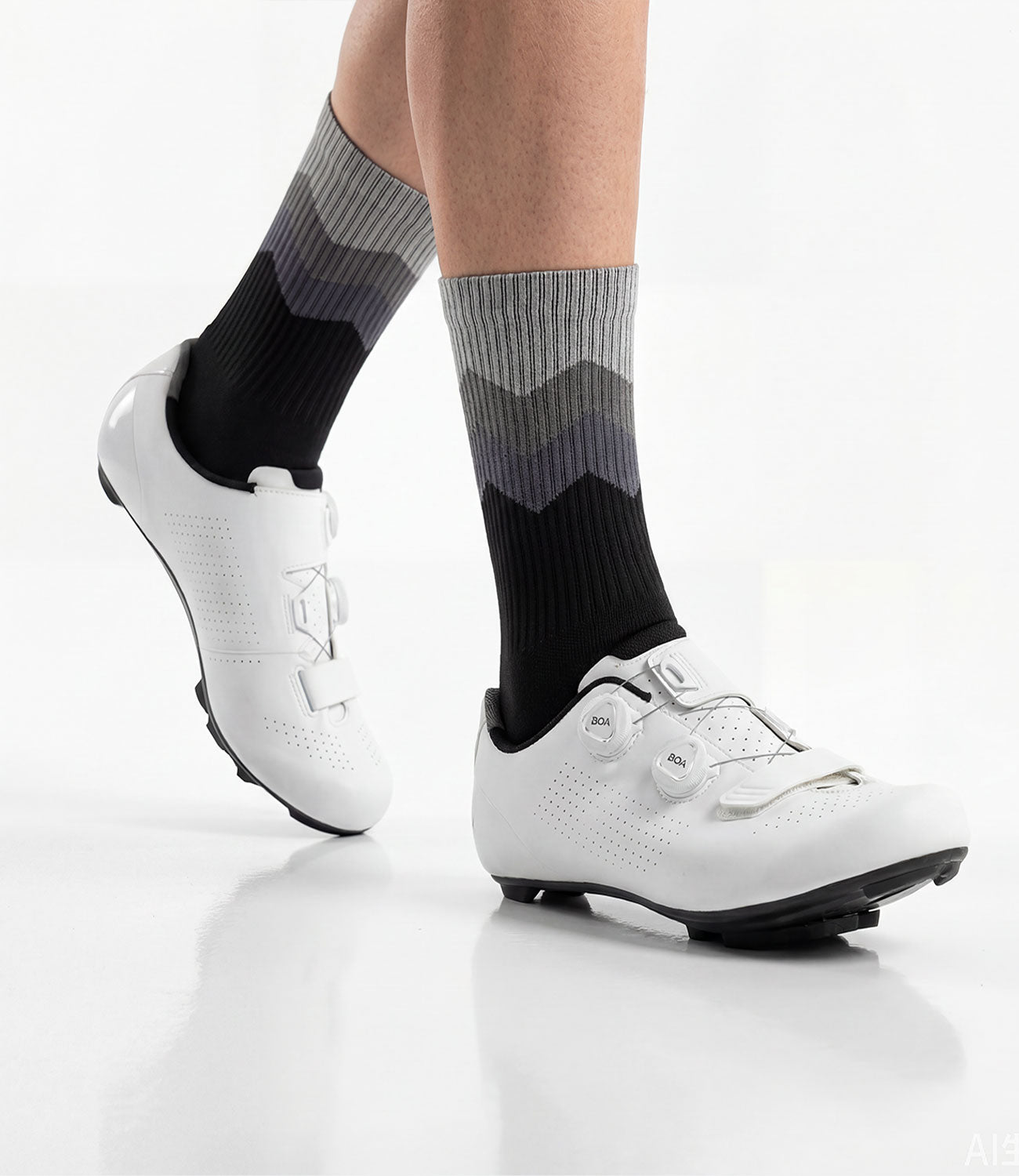 GKRQ Alpine Sunset Cycling Socks