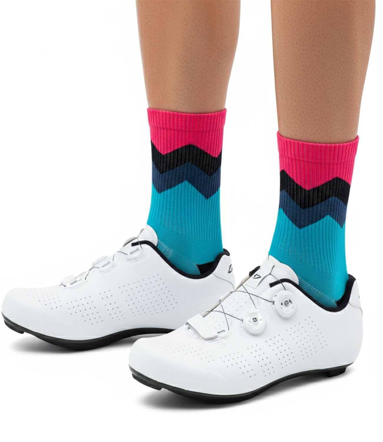 GKRQ Alpine Sunset Cycling Socks