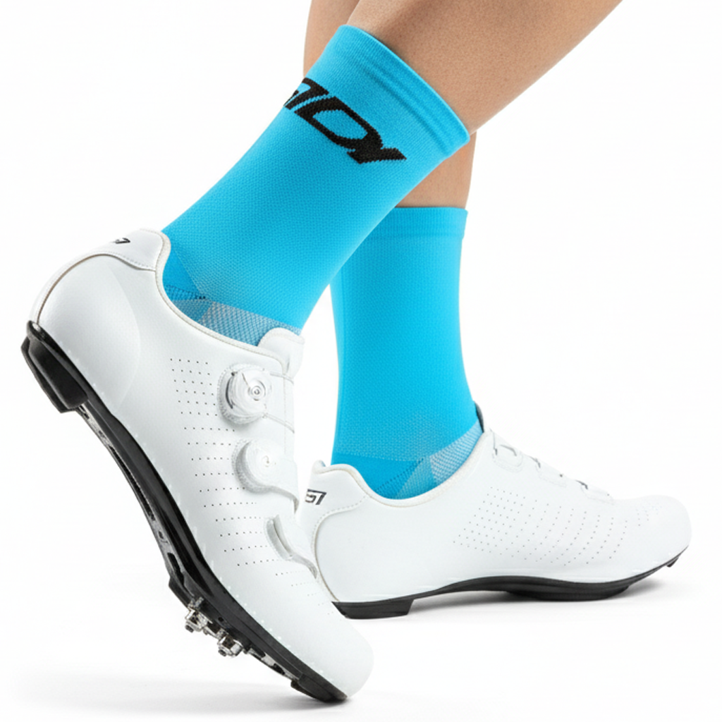 GKRQ Signature Neon Cycling Socks