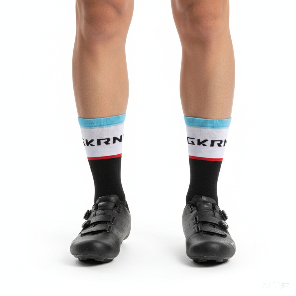 GKRQ Modern Color-Block Pro Cycling Socks