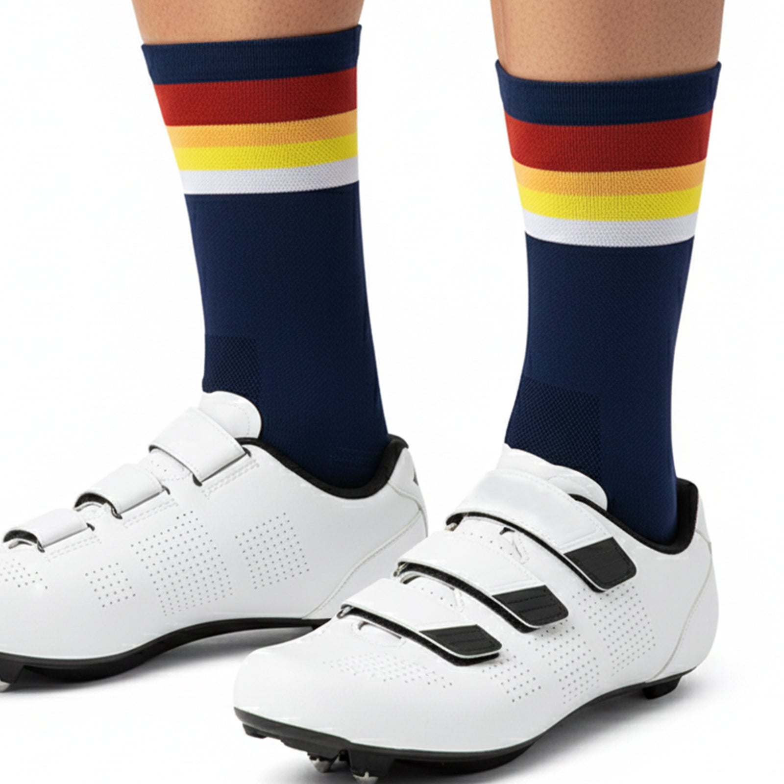 GKRQ Honeycomb Gradient Cycling Socks
