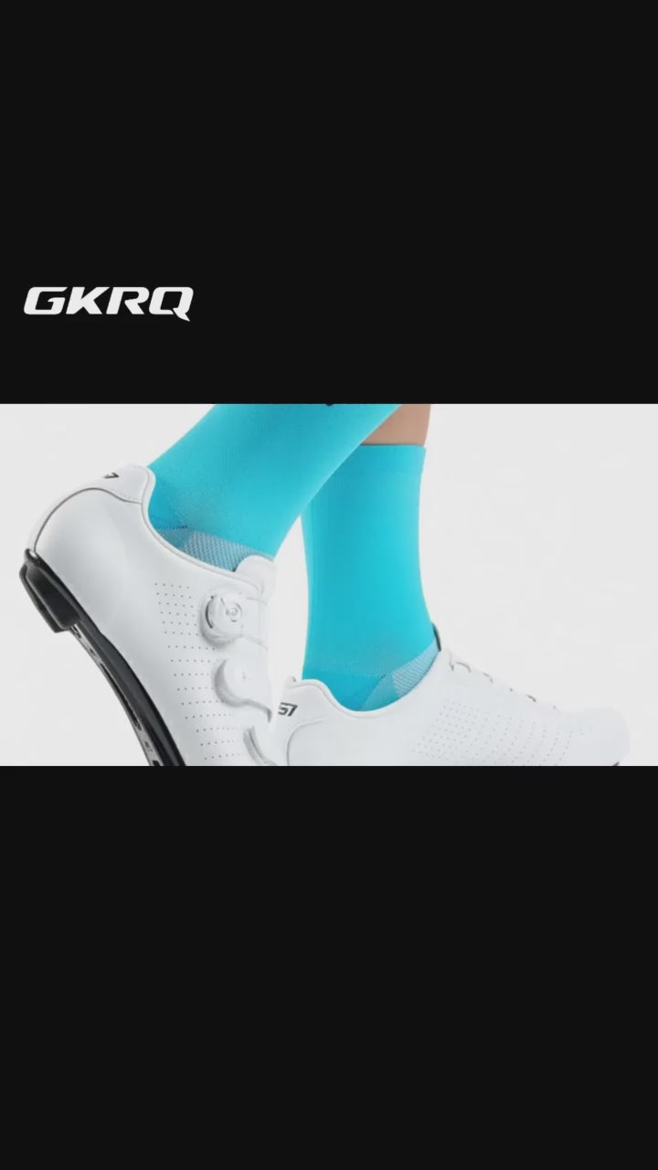 GSTDI Cyan Breathable Performance Cycling Socks