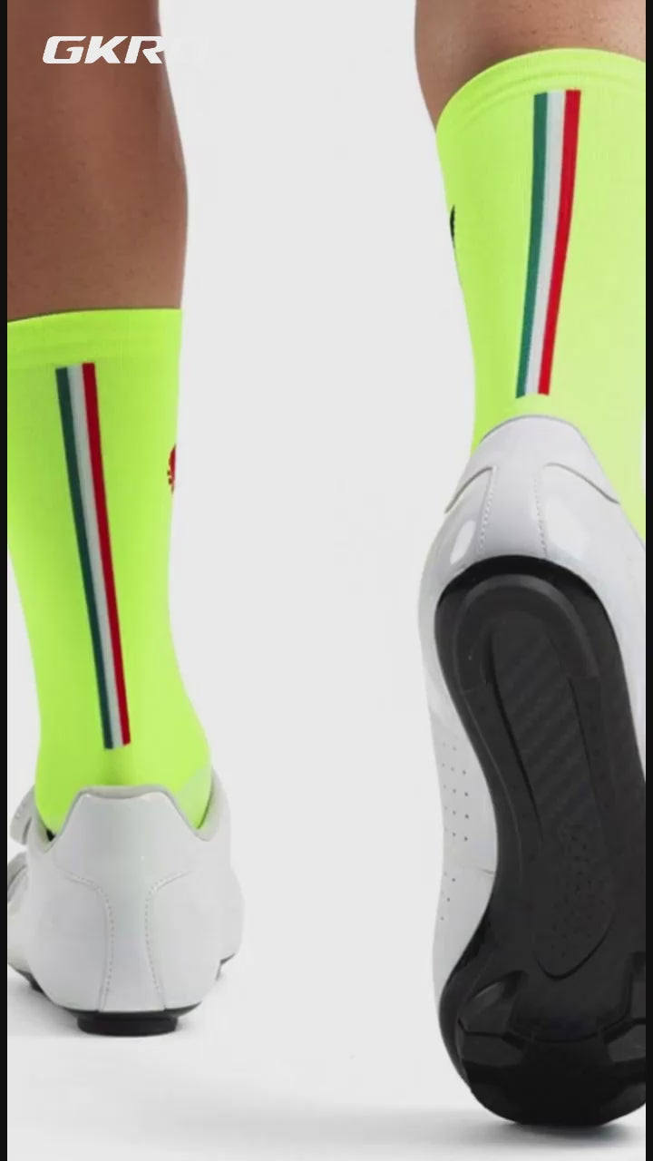 GKRQ Signature Tricolore Pro Cycling Socks