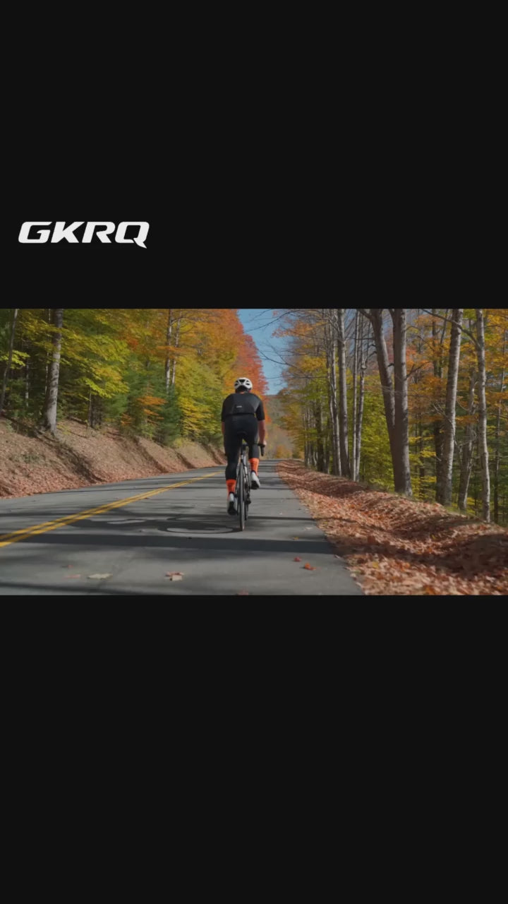GKRQ Cyan Speed Stripe Pro Cycling Socks